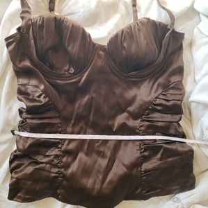 Marciano faux bustier/corset